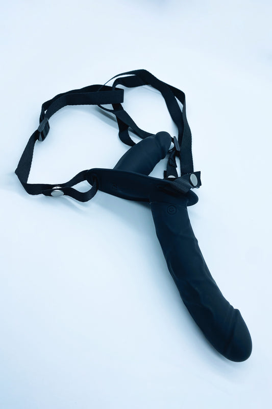 Double Head Strap On Vibrator